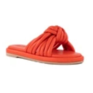 Brand New Seychelles Simply The Best Slide in Orange Red Size 6.5